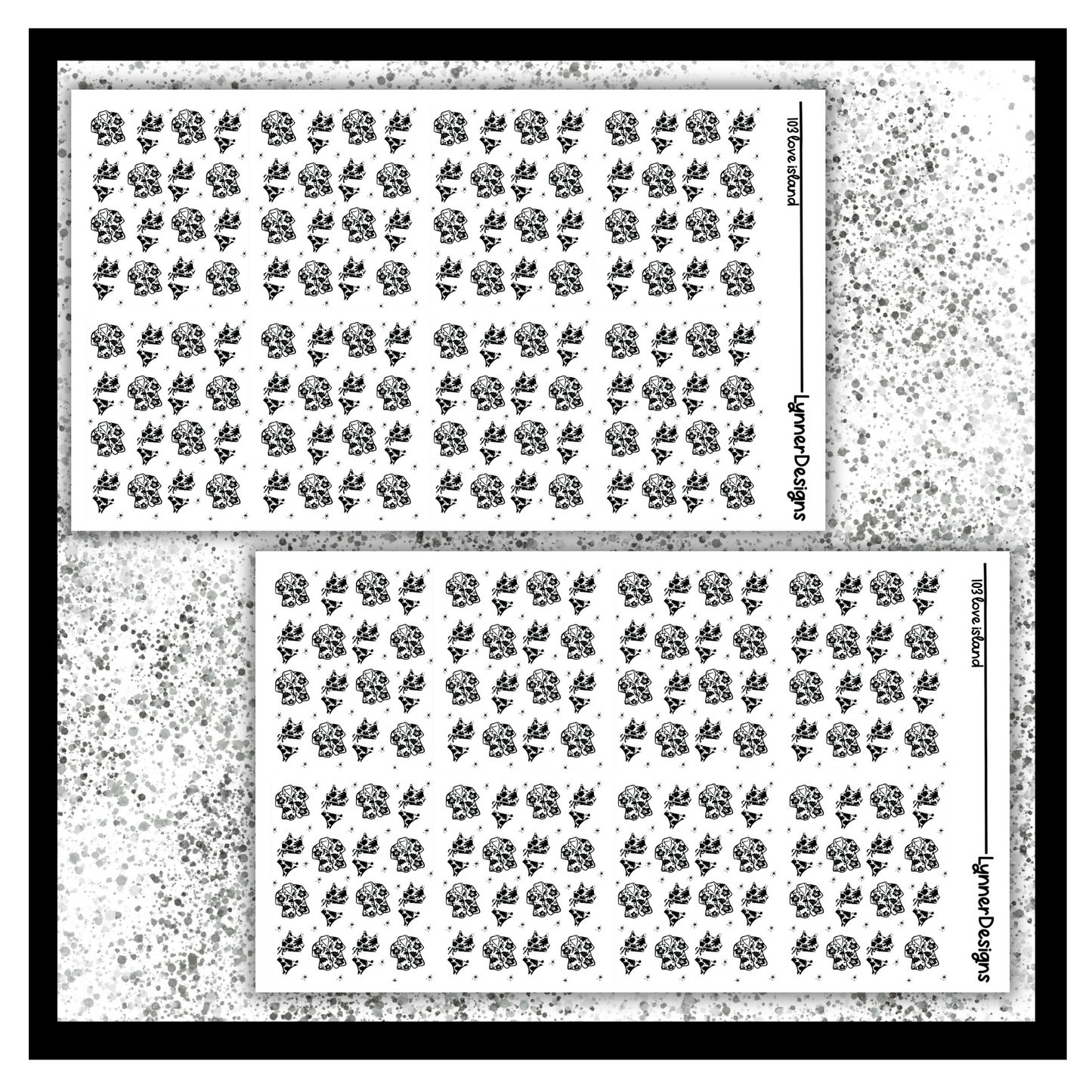 Printable - 103 Love Island Foil Pack