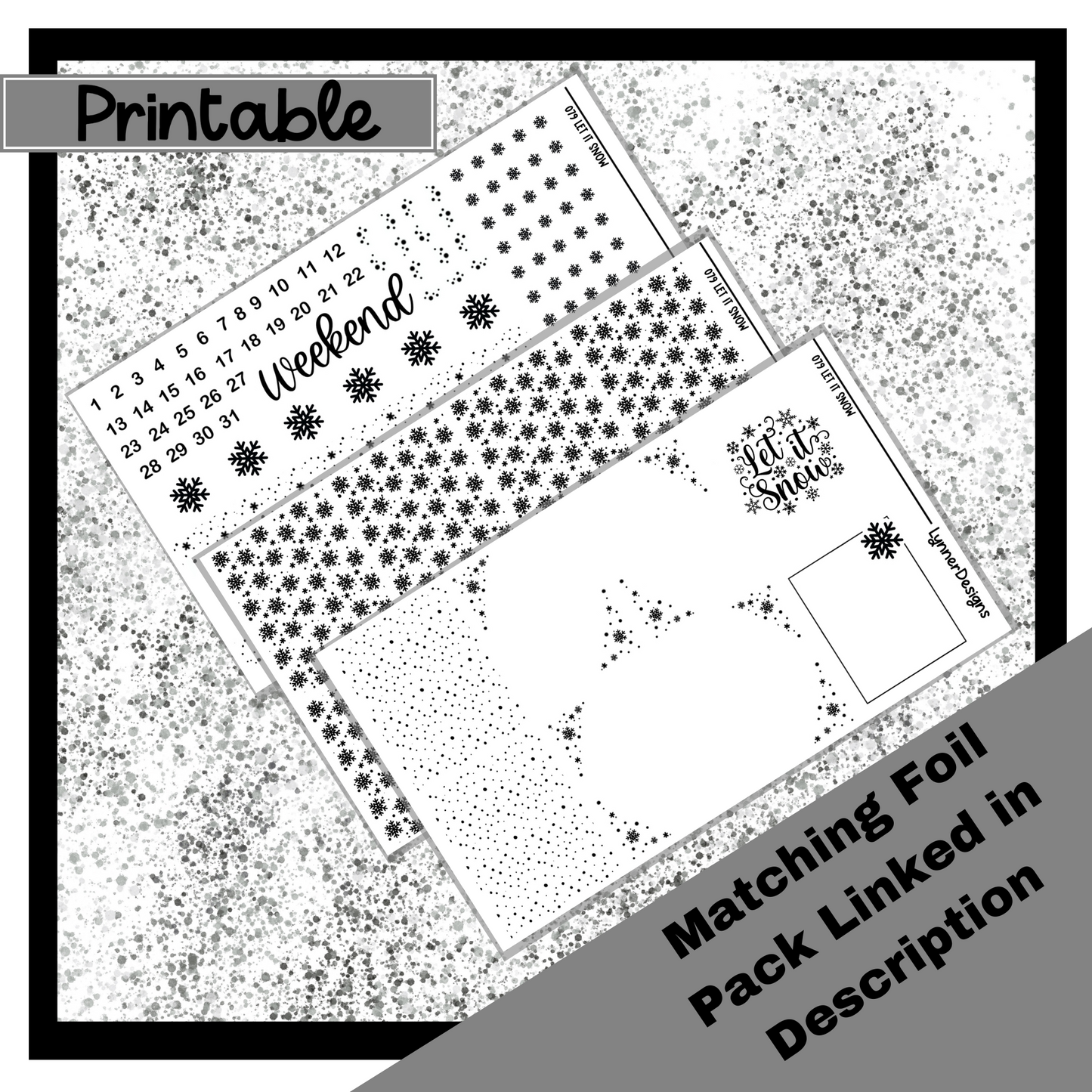 Printable - Nordic Nights Weekly Kit