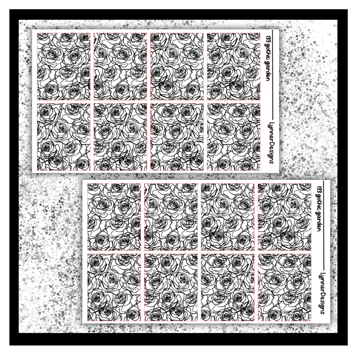 133 Gothic Garden - Foil Pack