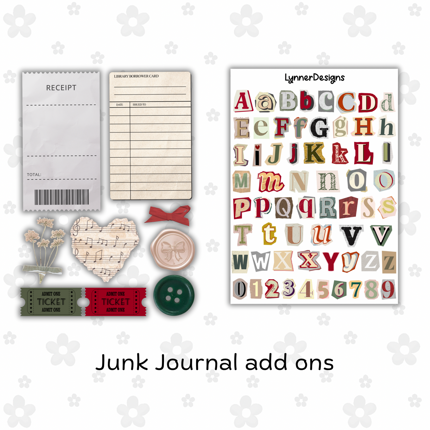 Journaling Kit - Christmas Cafe