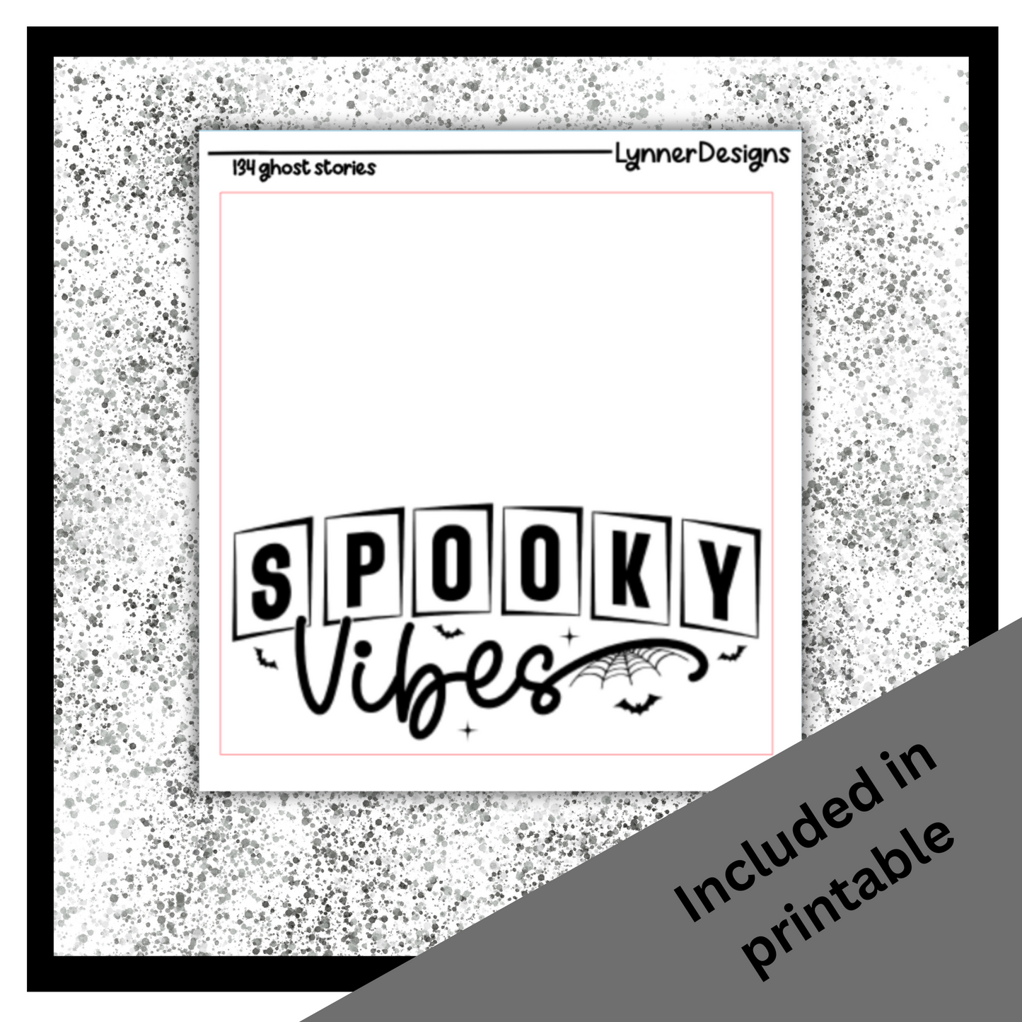 Printable - 134 Ghost Stories Foil Pack