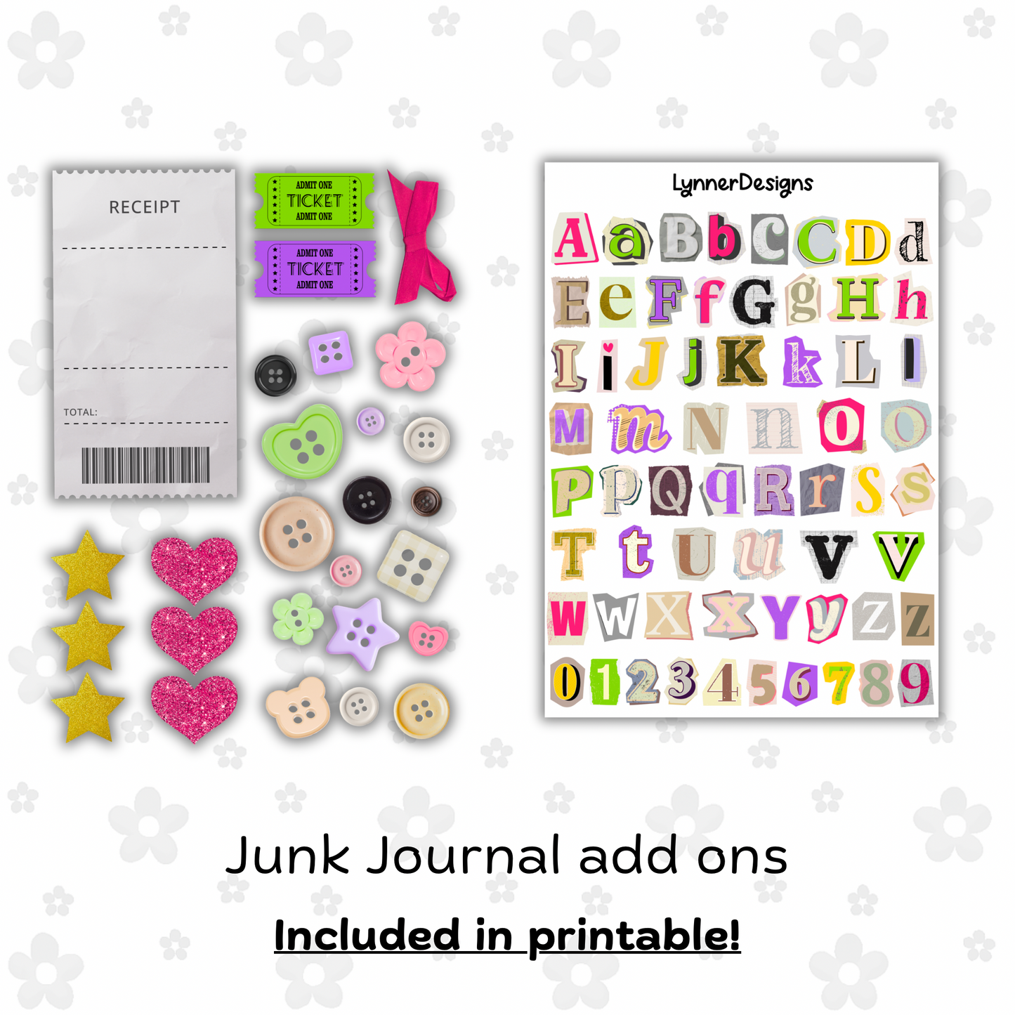 Printable - 90’s Era Journaling Kit