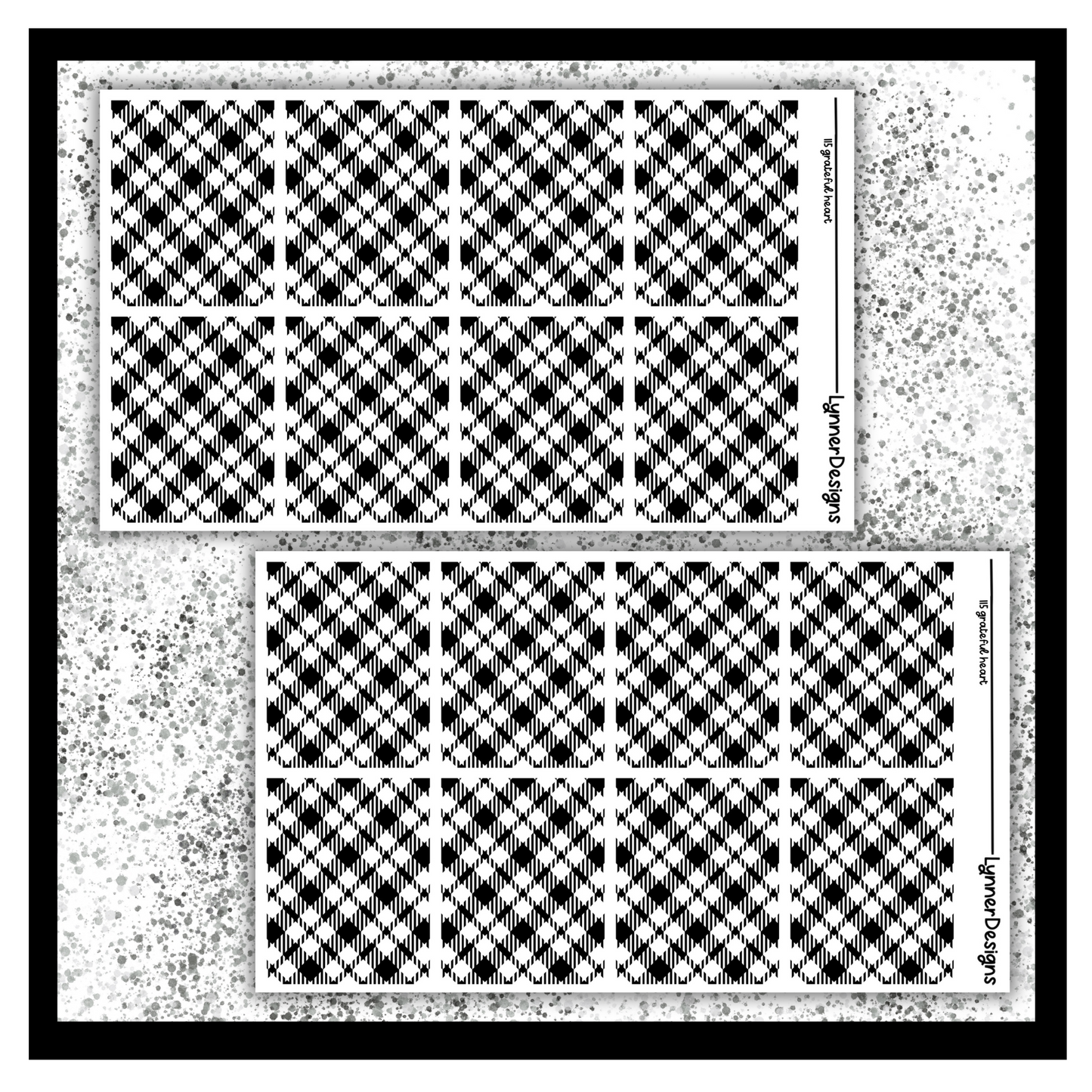 Printable - 115 Grateful Heart Foil Pack