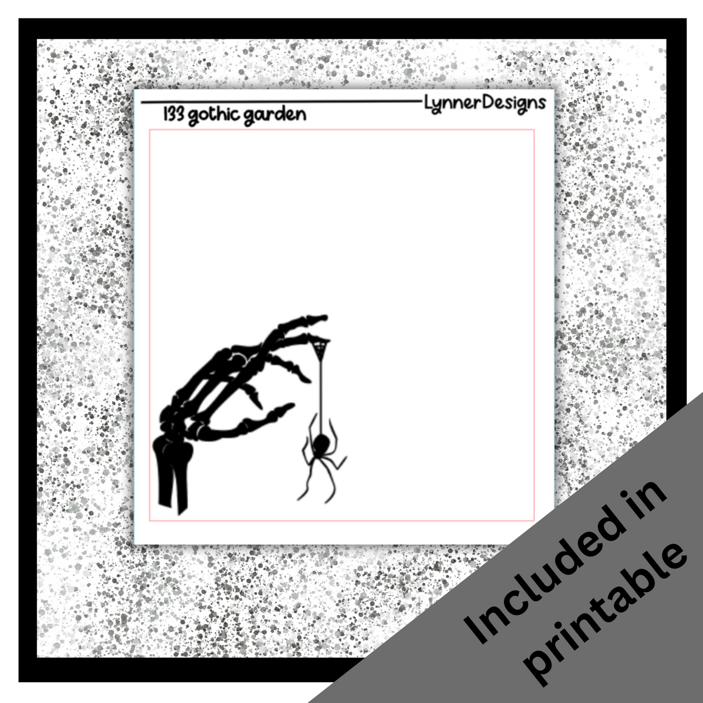 Printable - 133 Gothic Garden Foil Pack