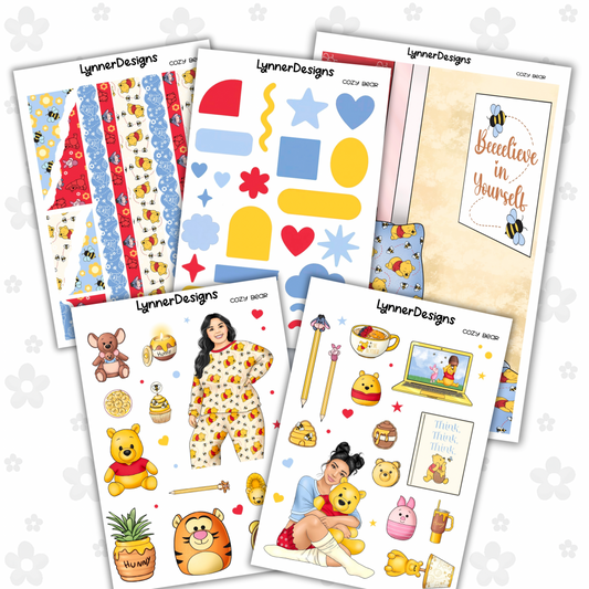 Journaling Kit - Cozy Bear