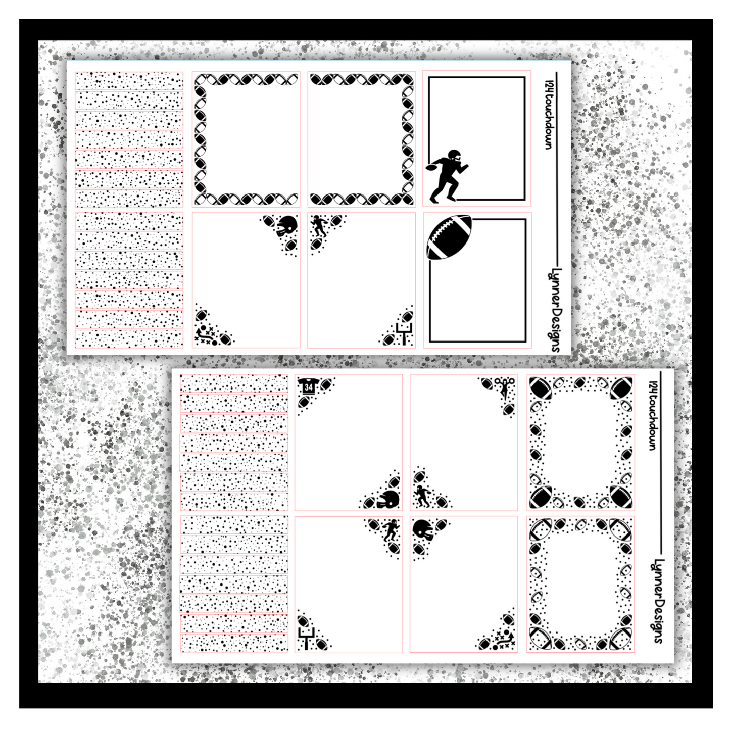 Printable - 124 Touchdown Foil Pack