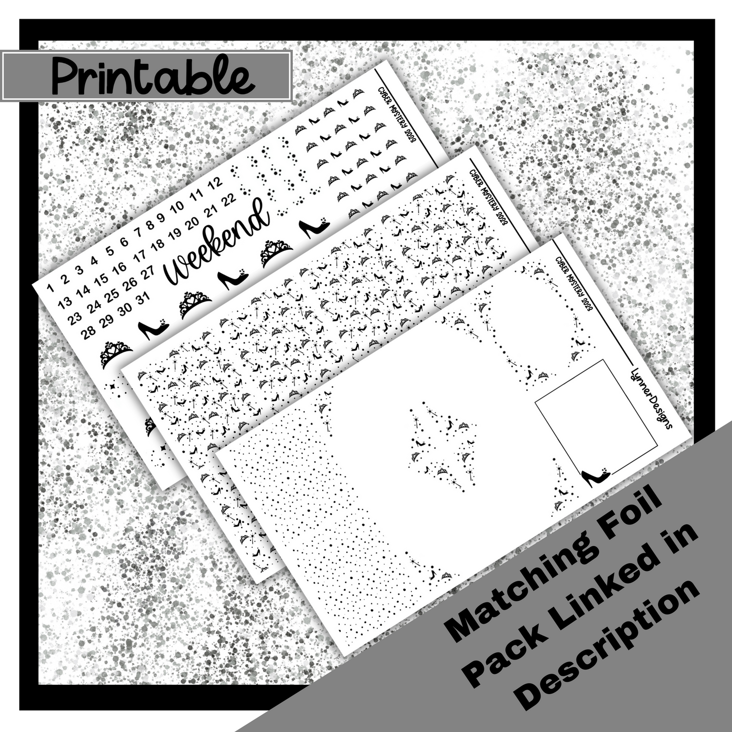 Printable - CM Mystery 2023 Weekly Kit