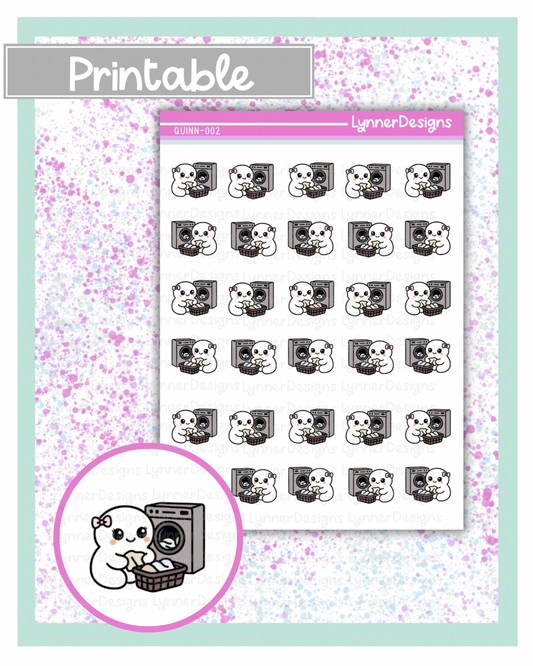 Printable - Quinn 002- Laundry