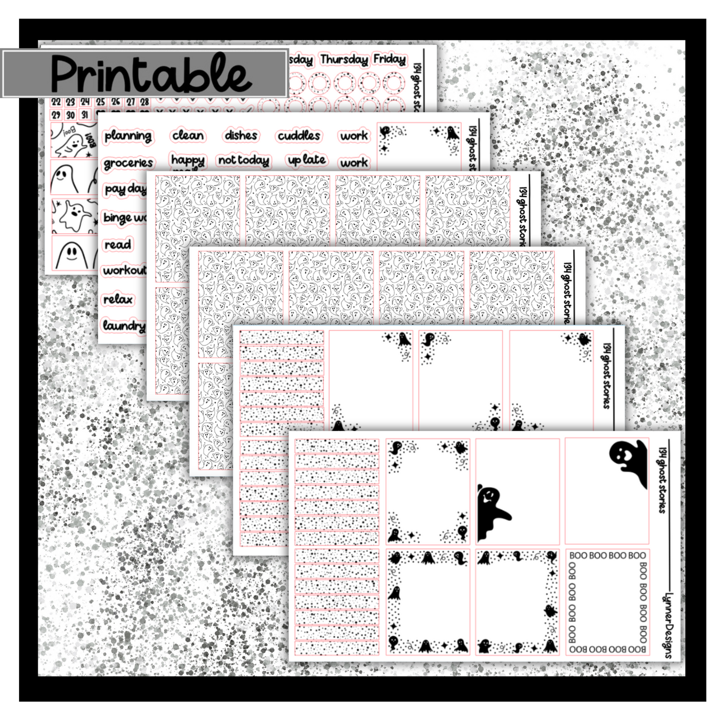 Printable - 134 Ghost Stories Foil Pack
