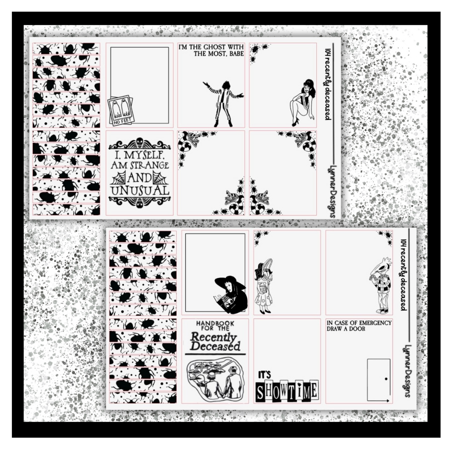 Printable - 104 Recently Deceased Foil Pack