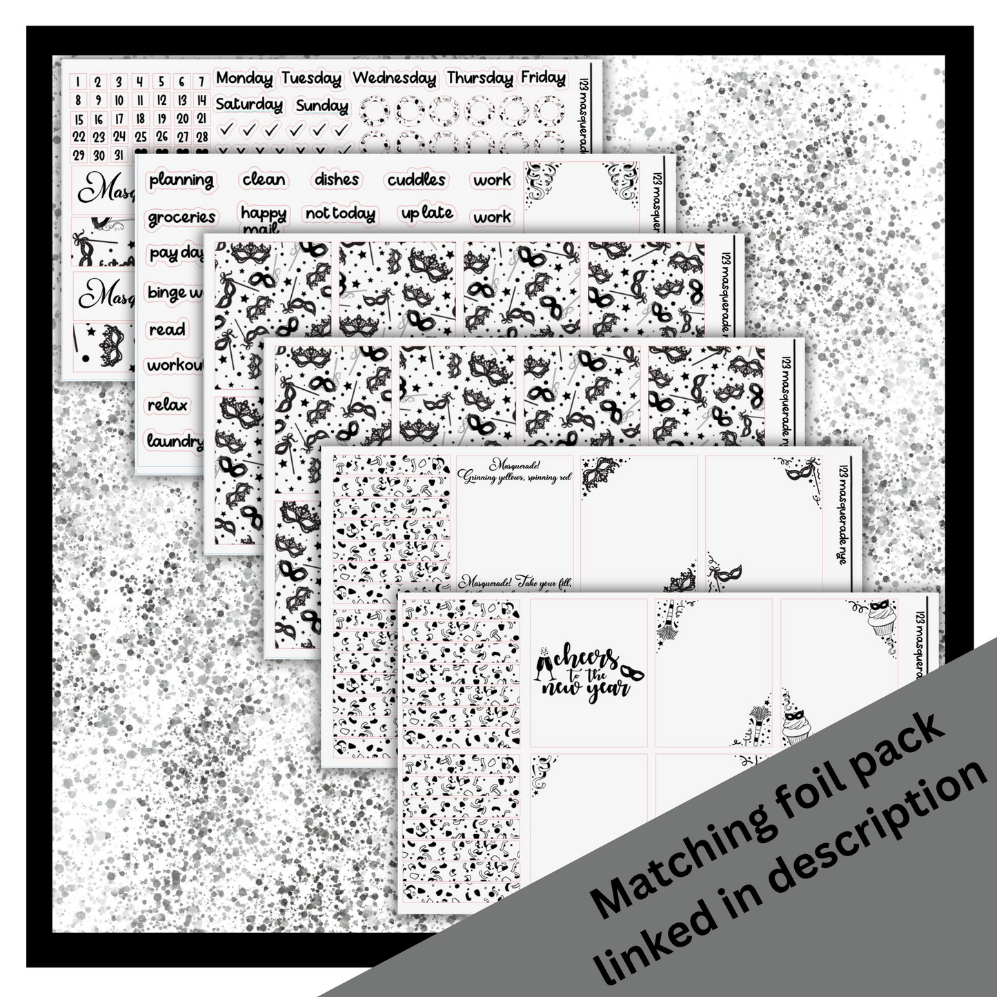 Masquerade NYE - Weekly Kit