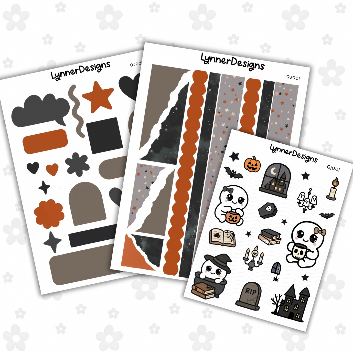Journaling Kit - Quinn QJ001 - Spooky Vibes