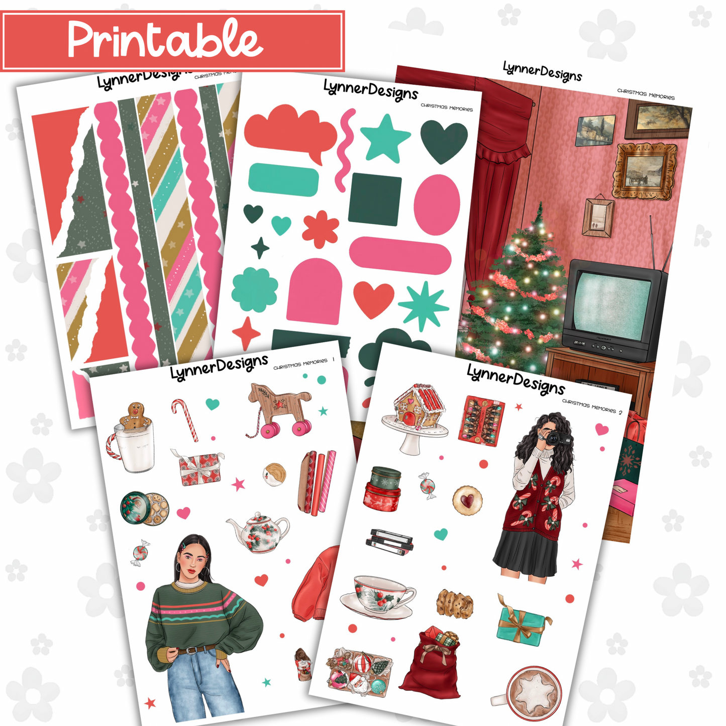 Printable - Christmas Memories Journaling Kit