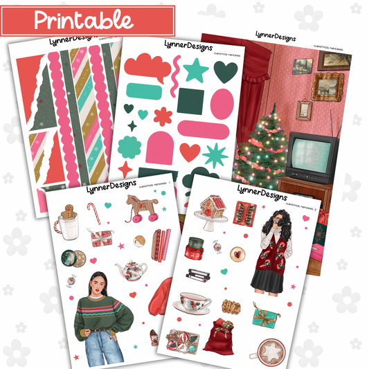 Printable - Christmas Memories Journaling Kit