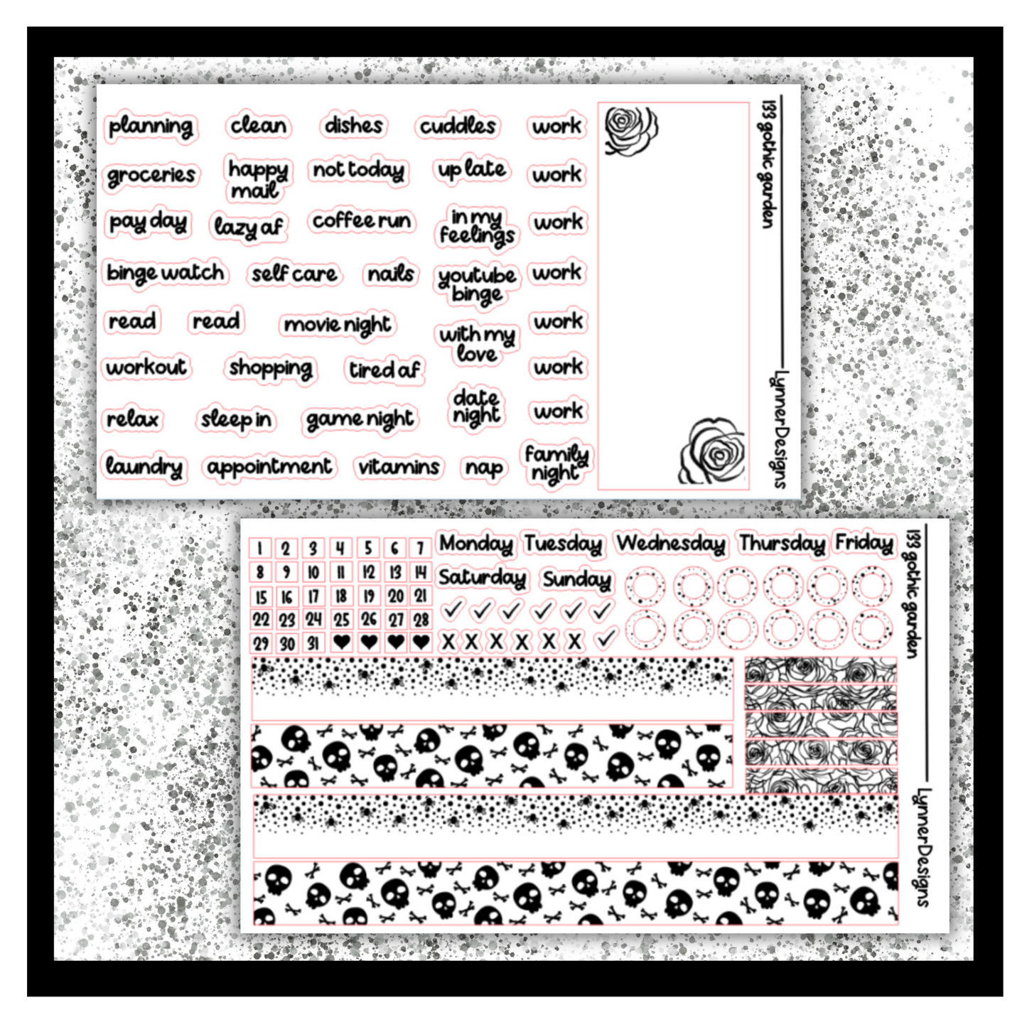133 Gothic Garden - Foil Pack