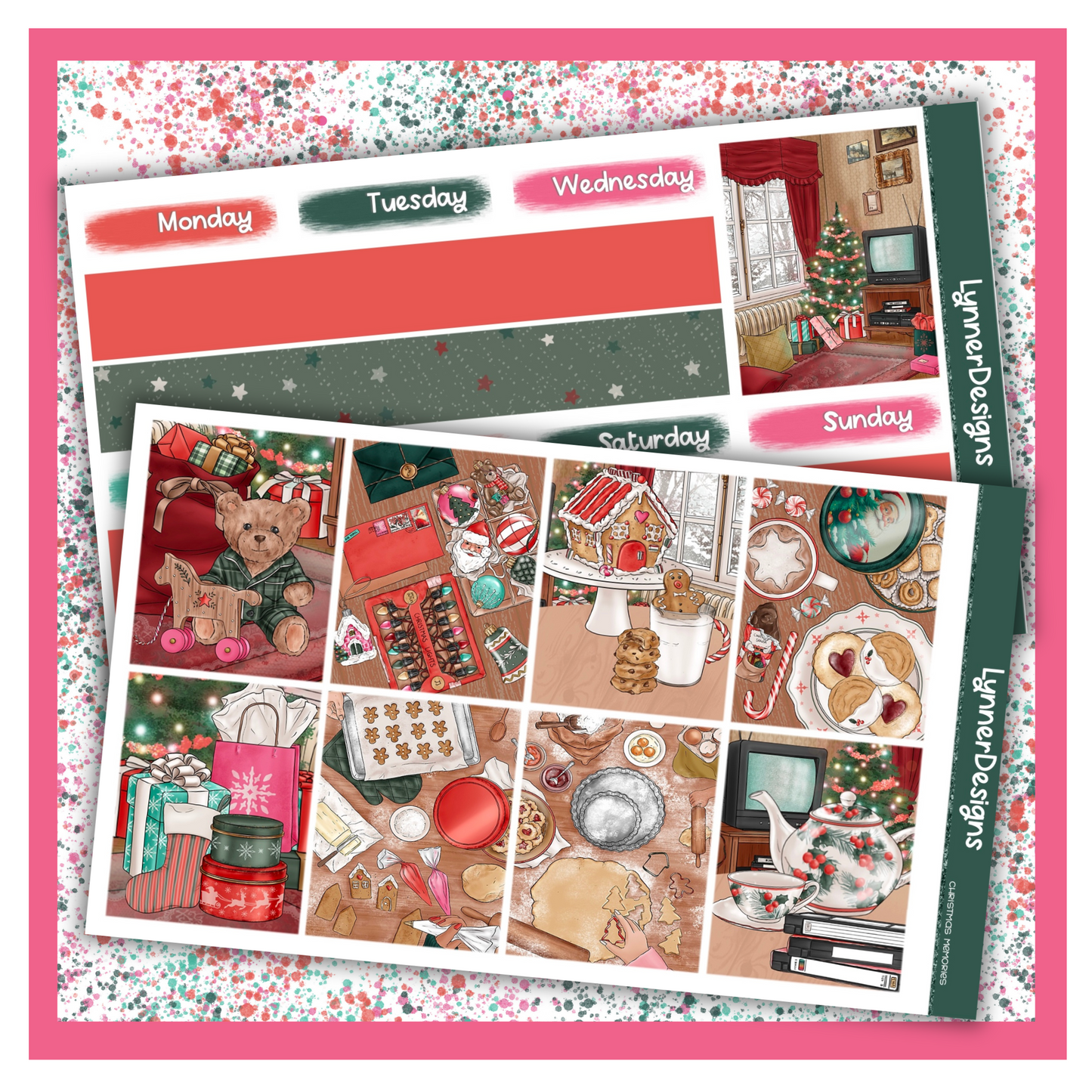 Christmas Memories - Vertical Weekly Kit