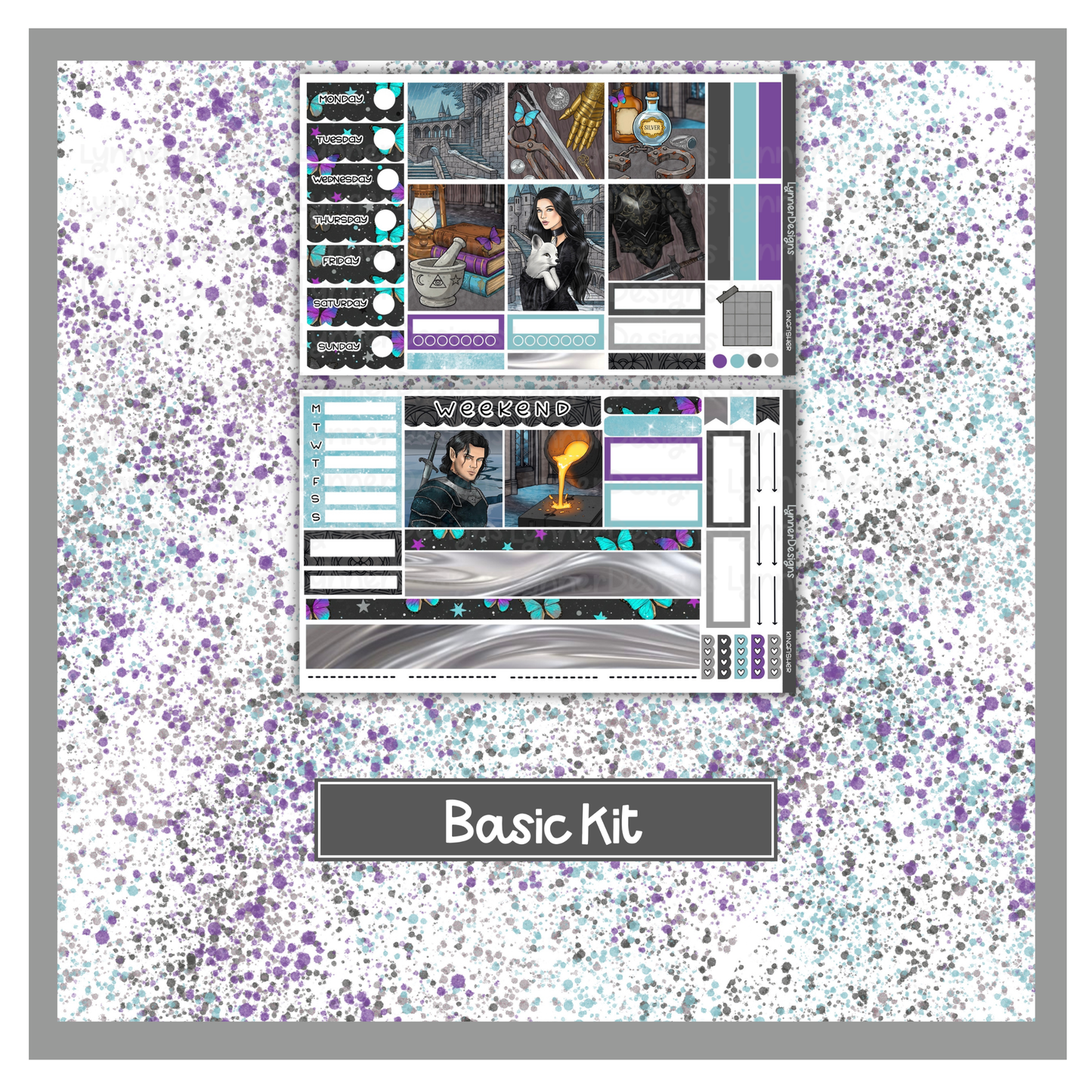 Kingfisher - Hobonichi Cousin Weekly Kit