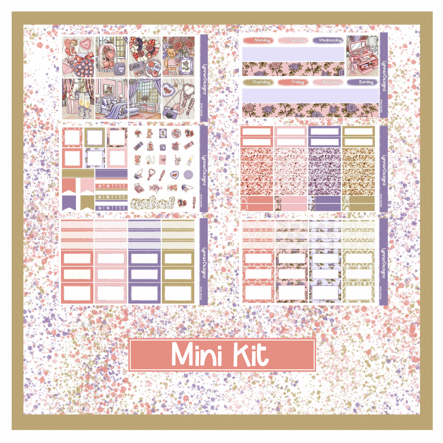 Vintage Valentine - Weekly Kit