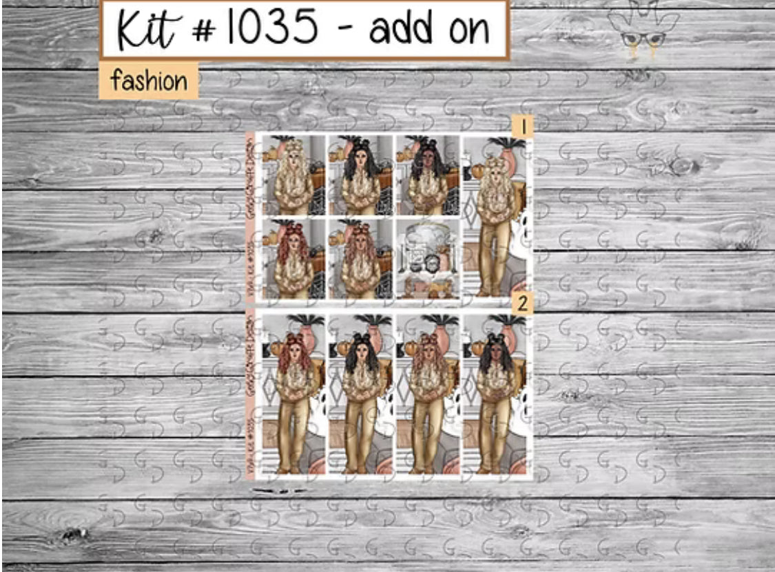 Geeky Giraffe Design kit 1035 - MUST buy printable from her shop first