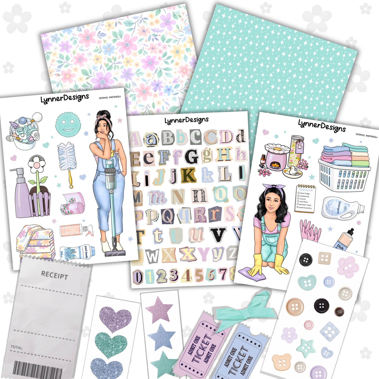 Junk Journal Kit - Spring Refresh