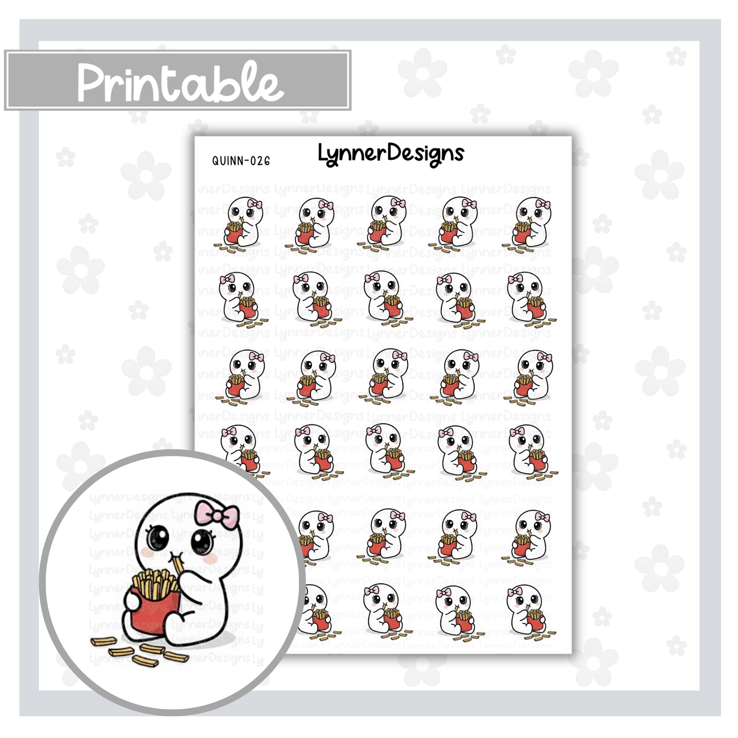 Printable - Quinn 026 - Fries