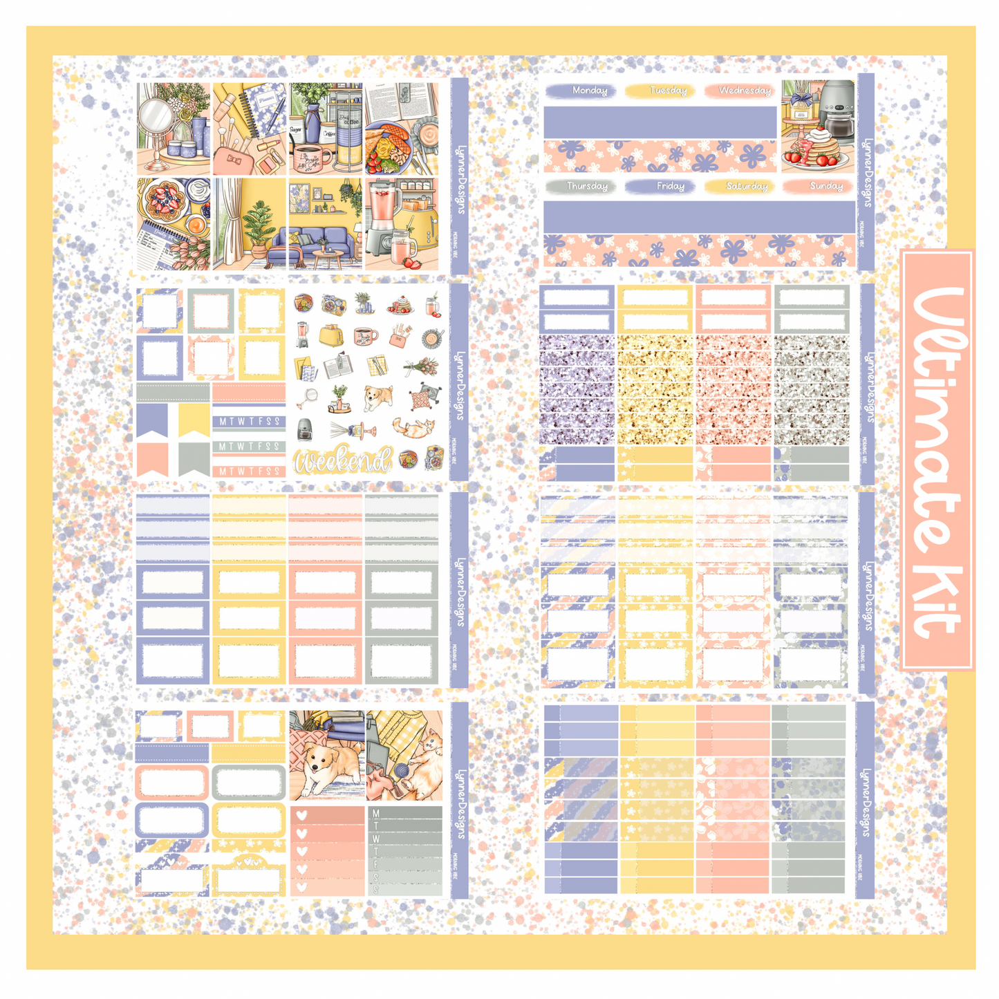 Printable - Morning Vibe Weekly Kit