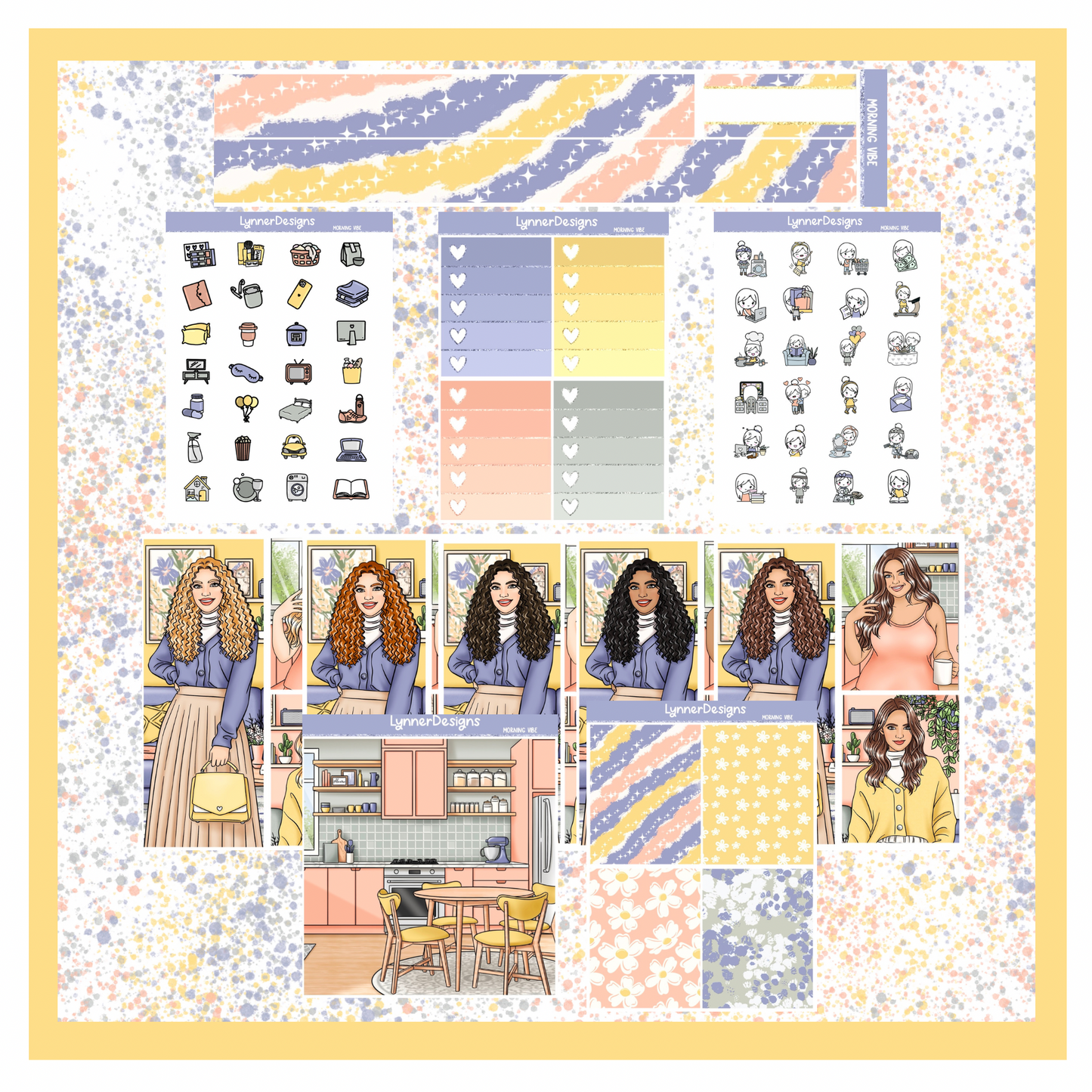 Printable - Morning Vibe Weekly Kit