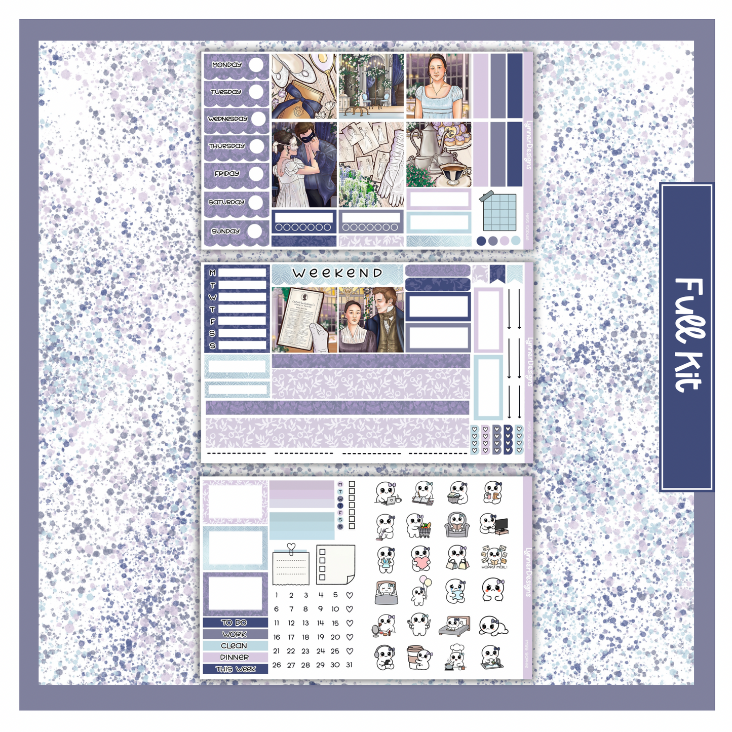 Printable - Miss Sophie Hobonichi Cousin Weekly Kit