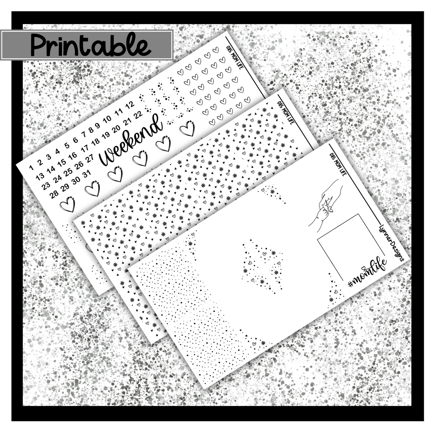 Printable Mom Life 085 Foil Pack