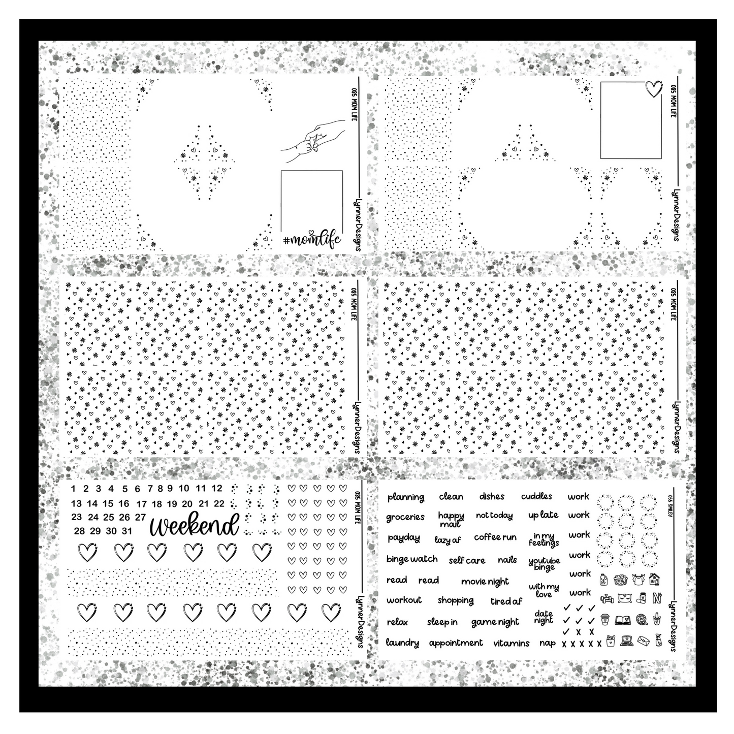 Printable Mom Life 085 Foil Pack