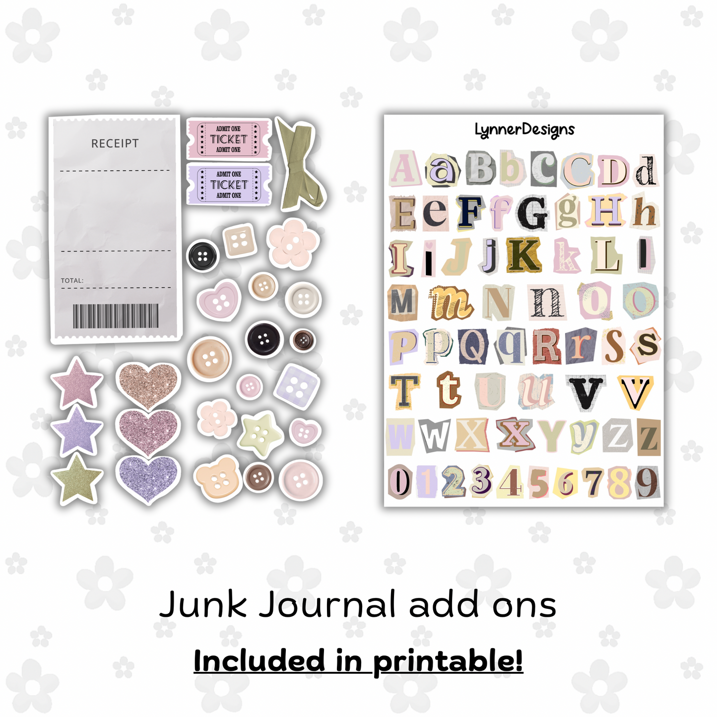 Printable - Mom’s Day Journaling / Junk Journal Kit