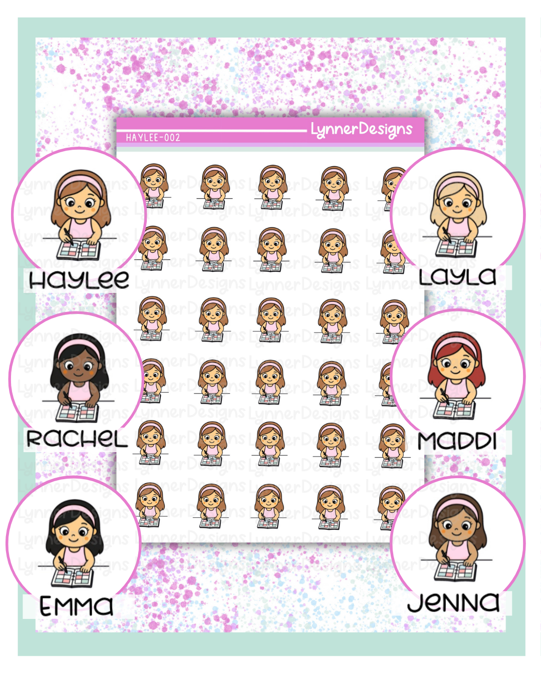 002 Girl Character - Planning