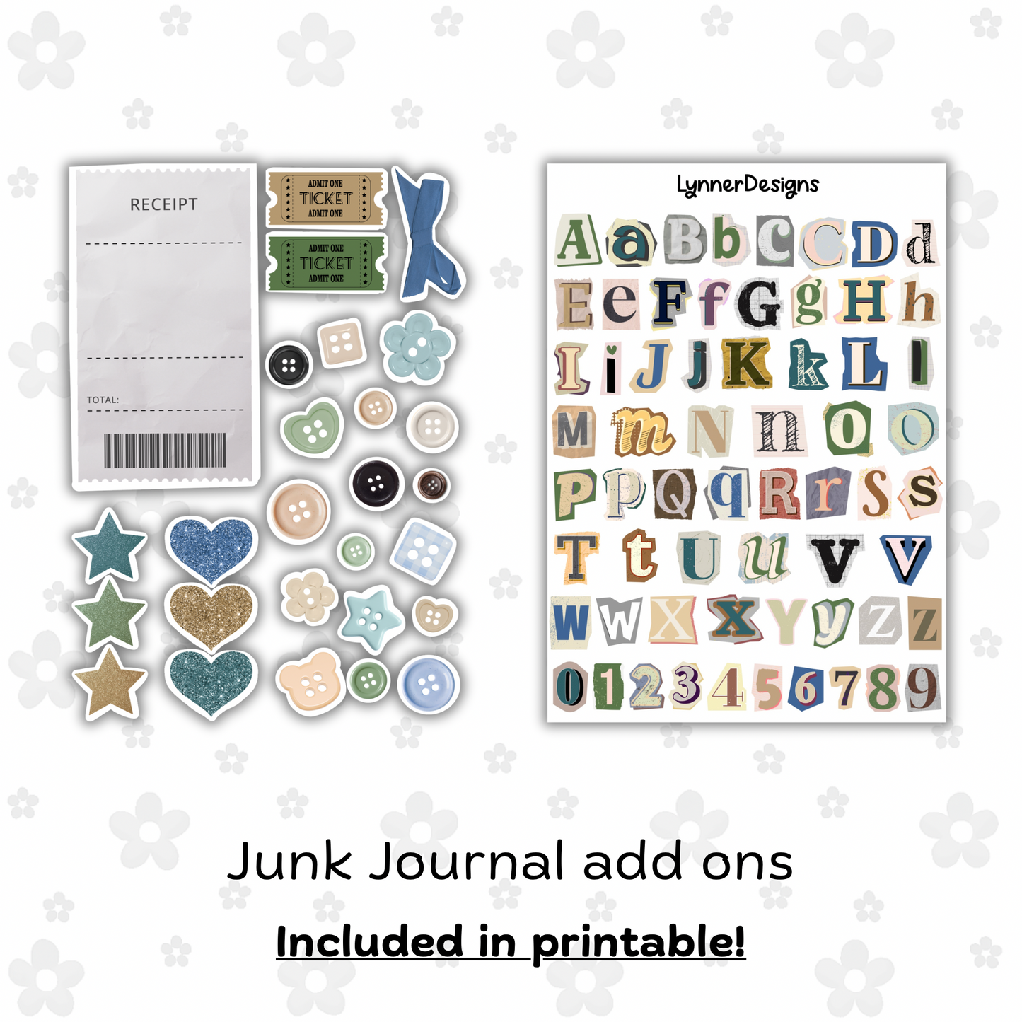 Printable - Fishing Trip Journaling / Junk Journal Kit