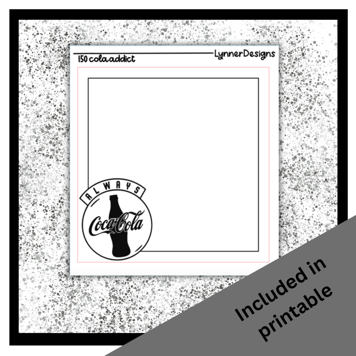 Printable - 150 Cola Addict Foil Pack