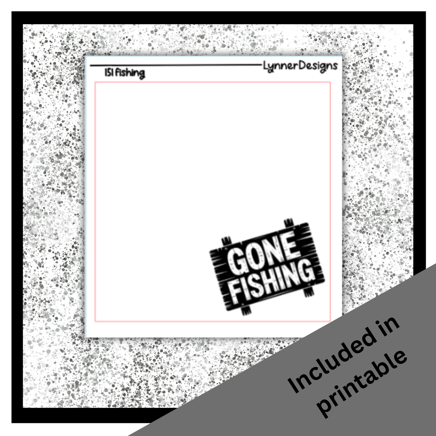 Printable - 151 Fishing Foil Pack