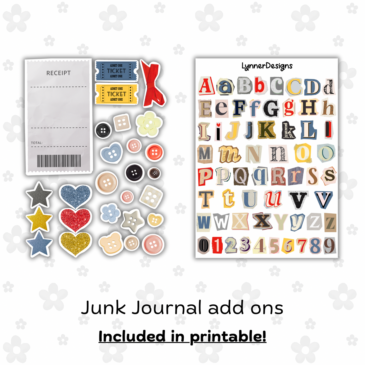 Printable - Jessie Journaling / Junk Journal Kit