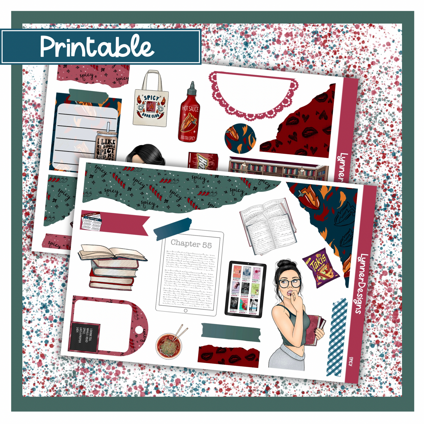 Printable - Spicy Journaling Kit