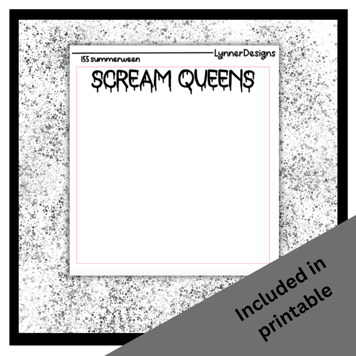 Printable - 155 Summerween Foil Pack