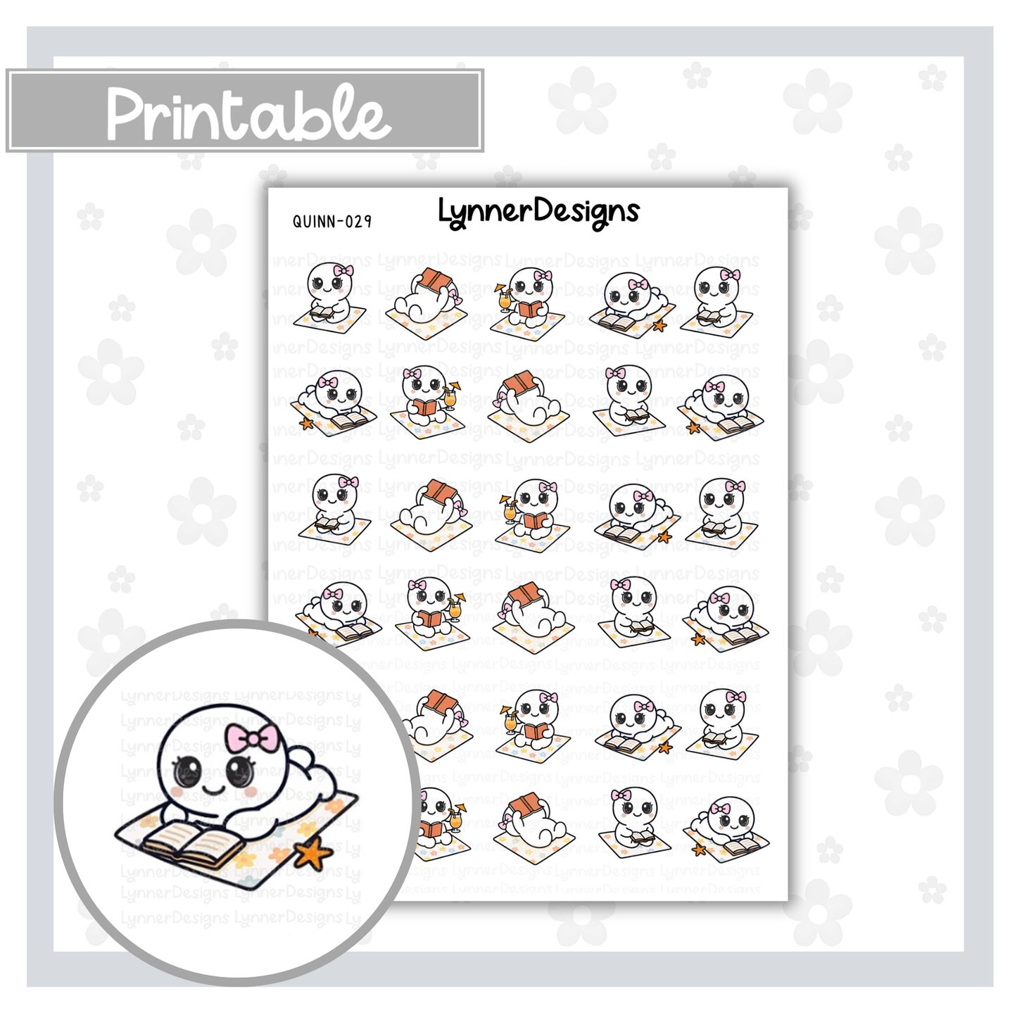 Printable - Quinn 029 - Summer Reading