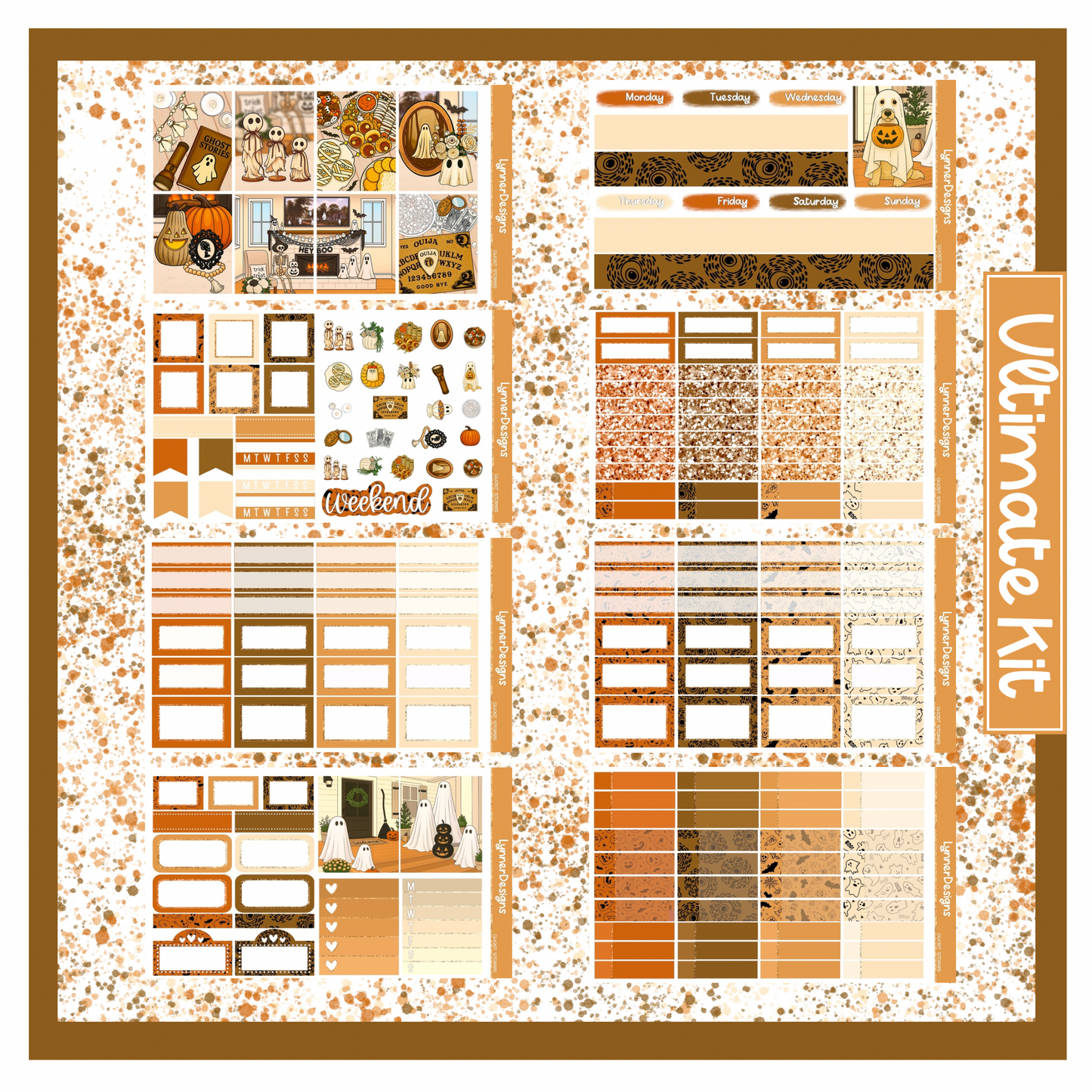 Printable - Ghost Stories - Vertical - Weekly Kit
