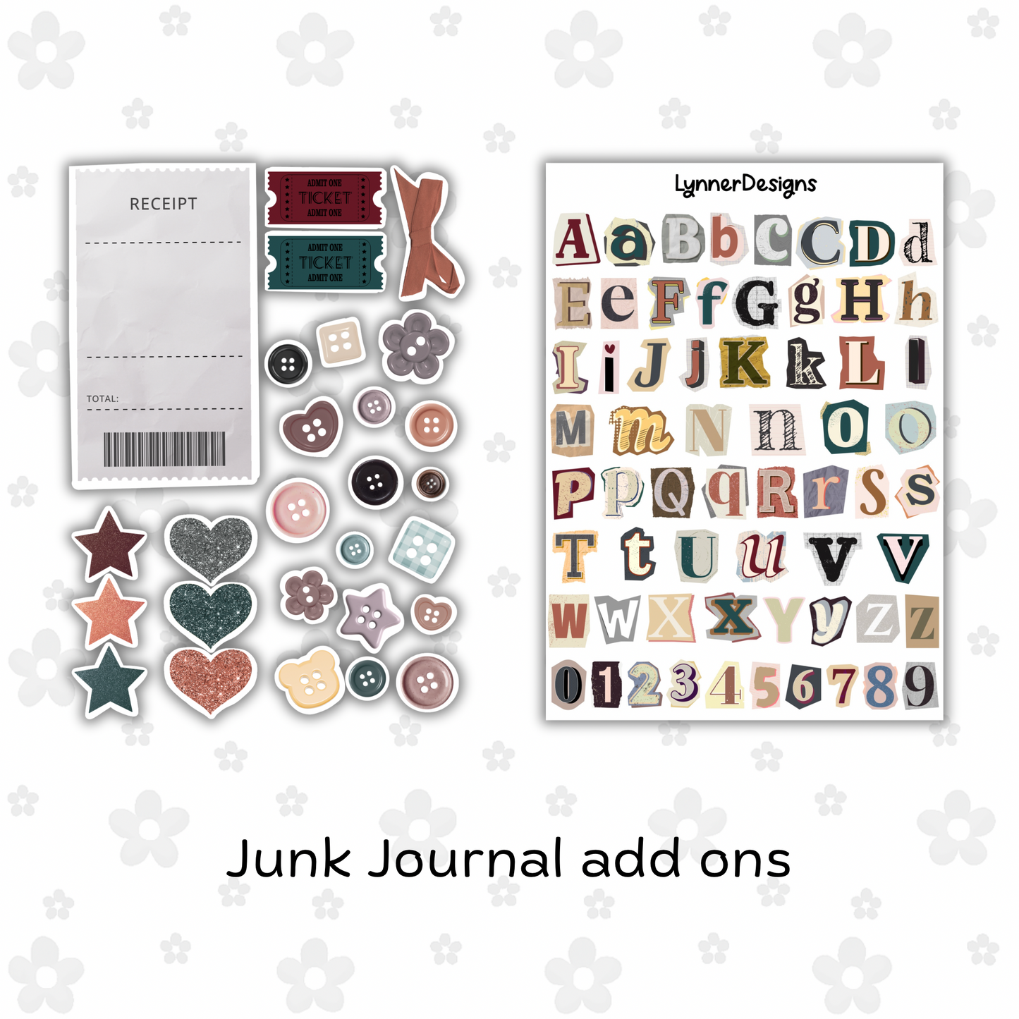 Journaling Kit / Junk Journal - Emo Night