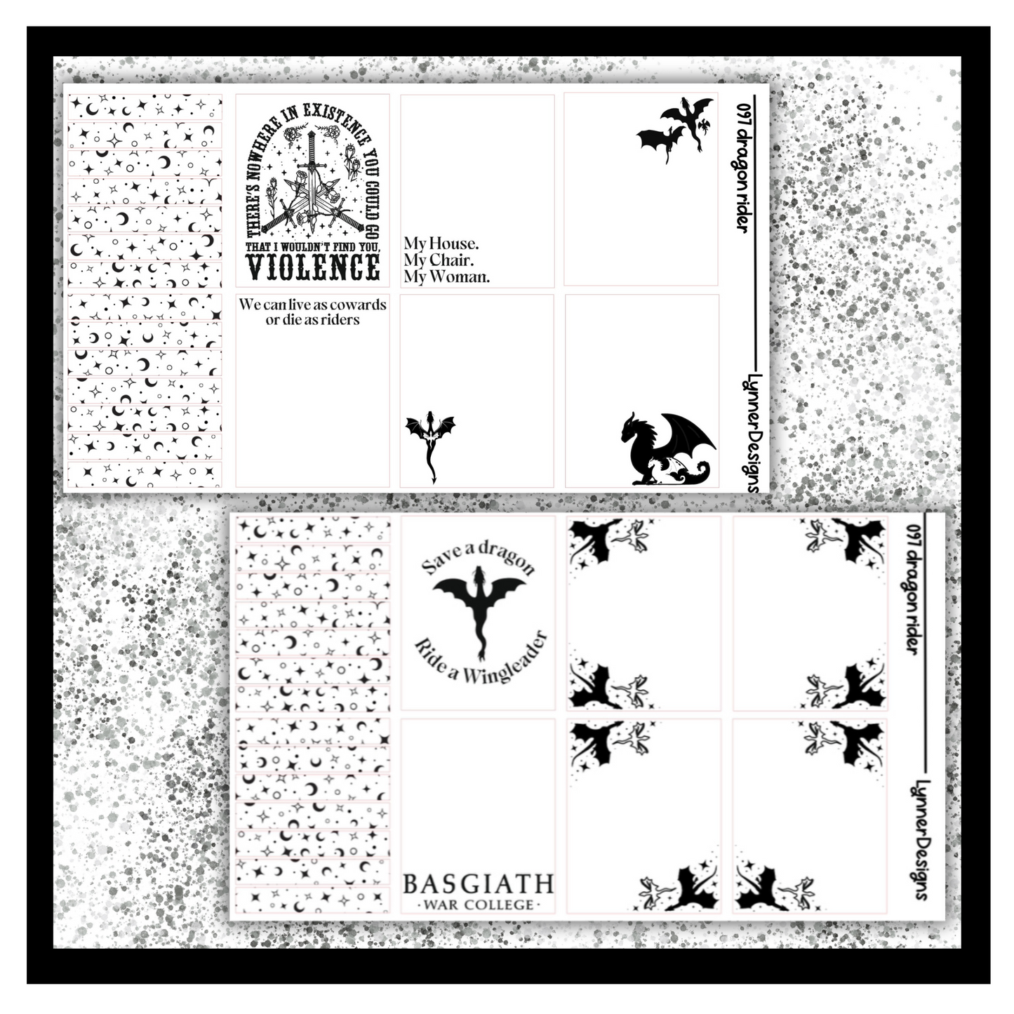 Printable 097 Dragon Rider Foil Pack