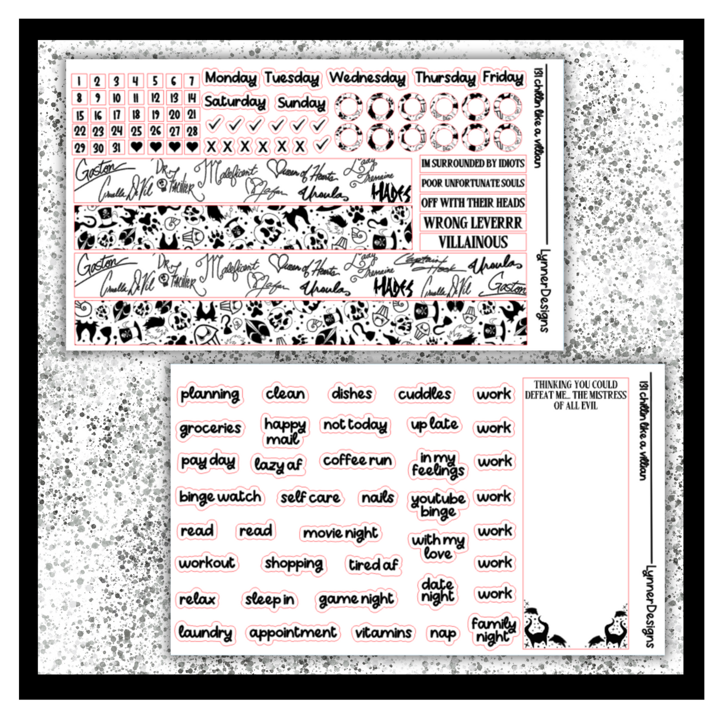 Printable - 131 Chillin Like a Villian Foil Pack