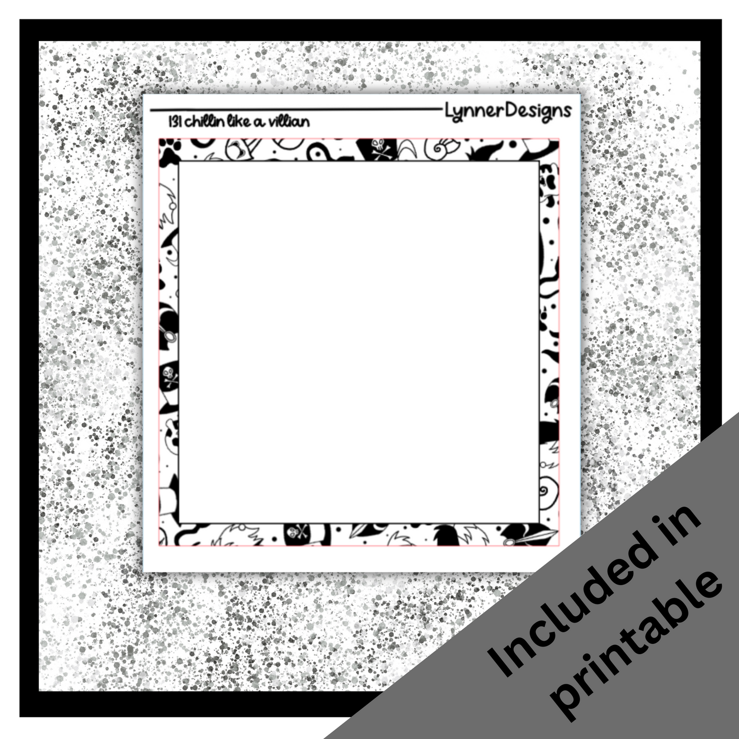 Printable - 131 Chillin Like a Villian Foil Pack