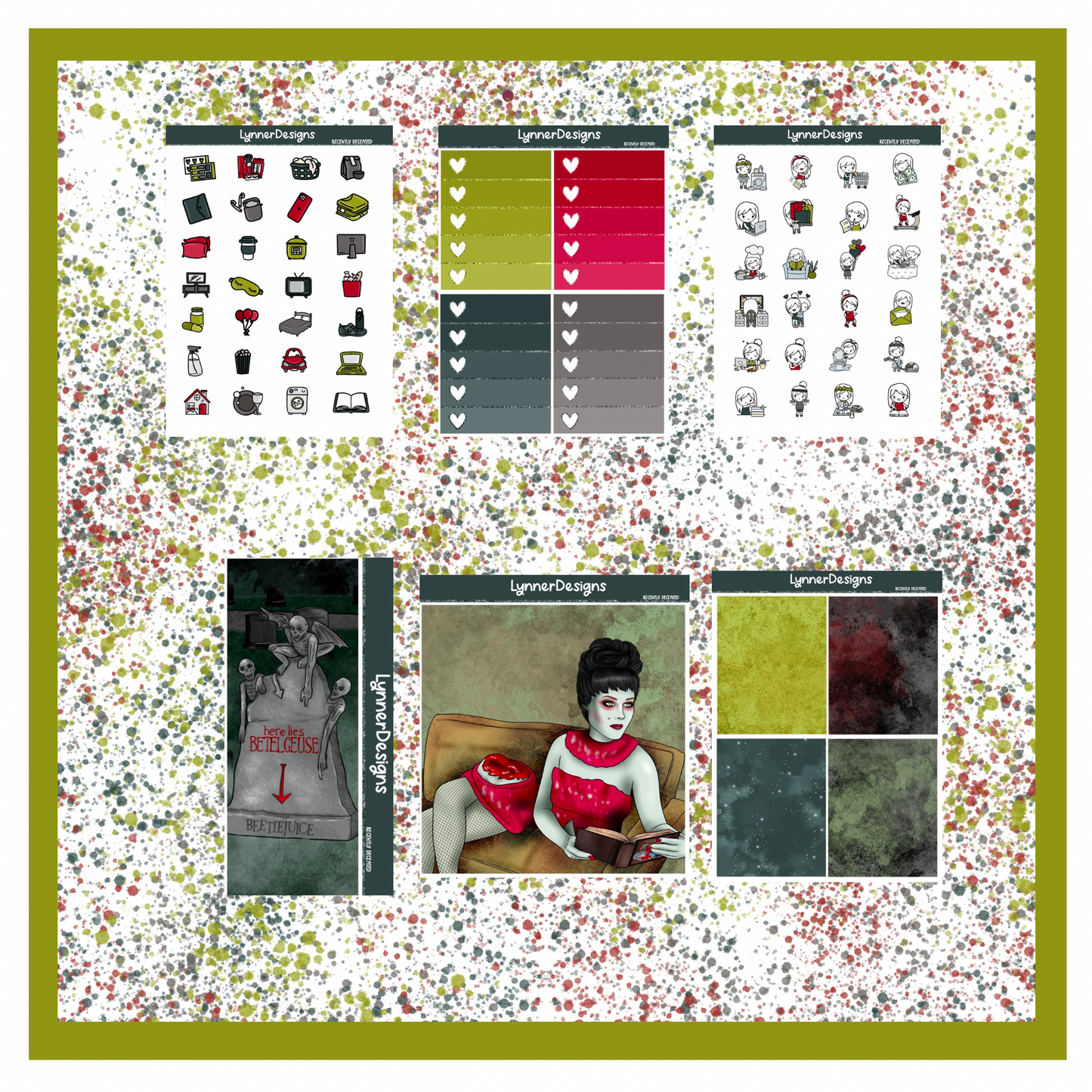 Printable - Recently Deceased Weekly Kit