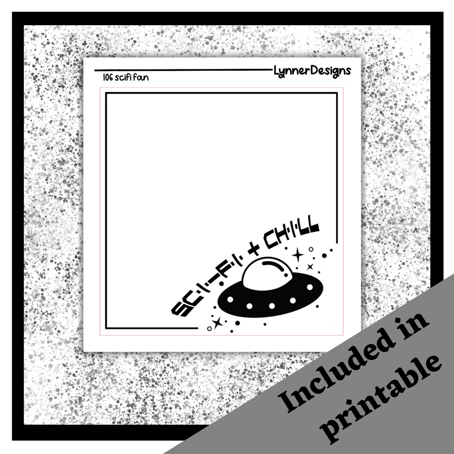 Printable - 106 Scifi Fan Foil Pack