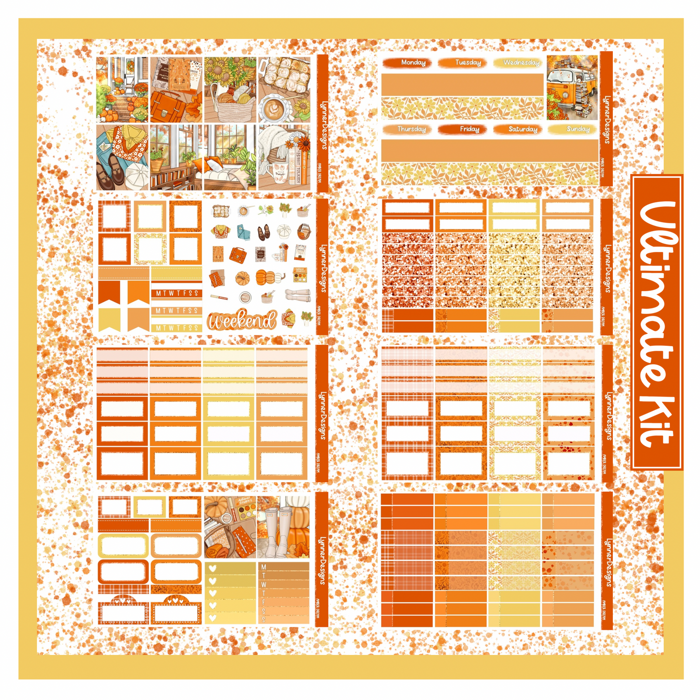 Printable - Amber Dream Weekly Kit