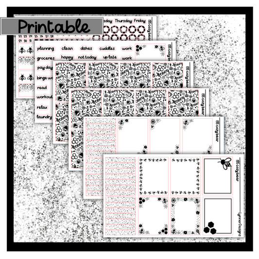 Printable - 135 Cozy Bear Foil Pack