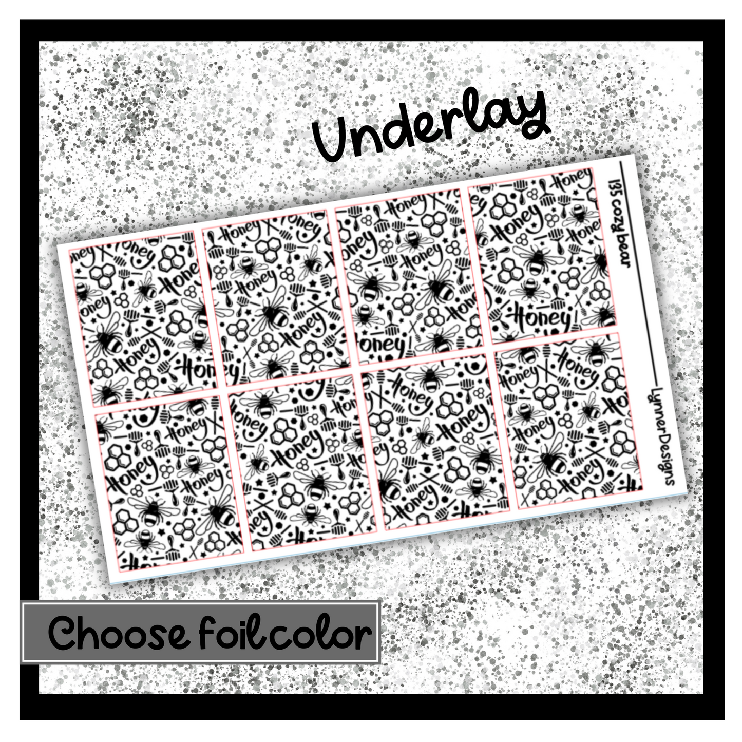 135 Cozy Bear - Underlays