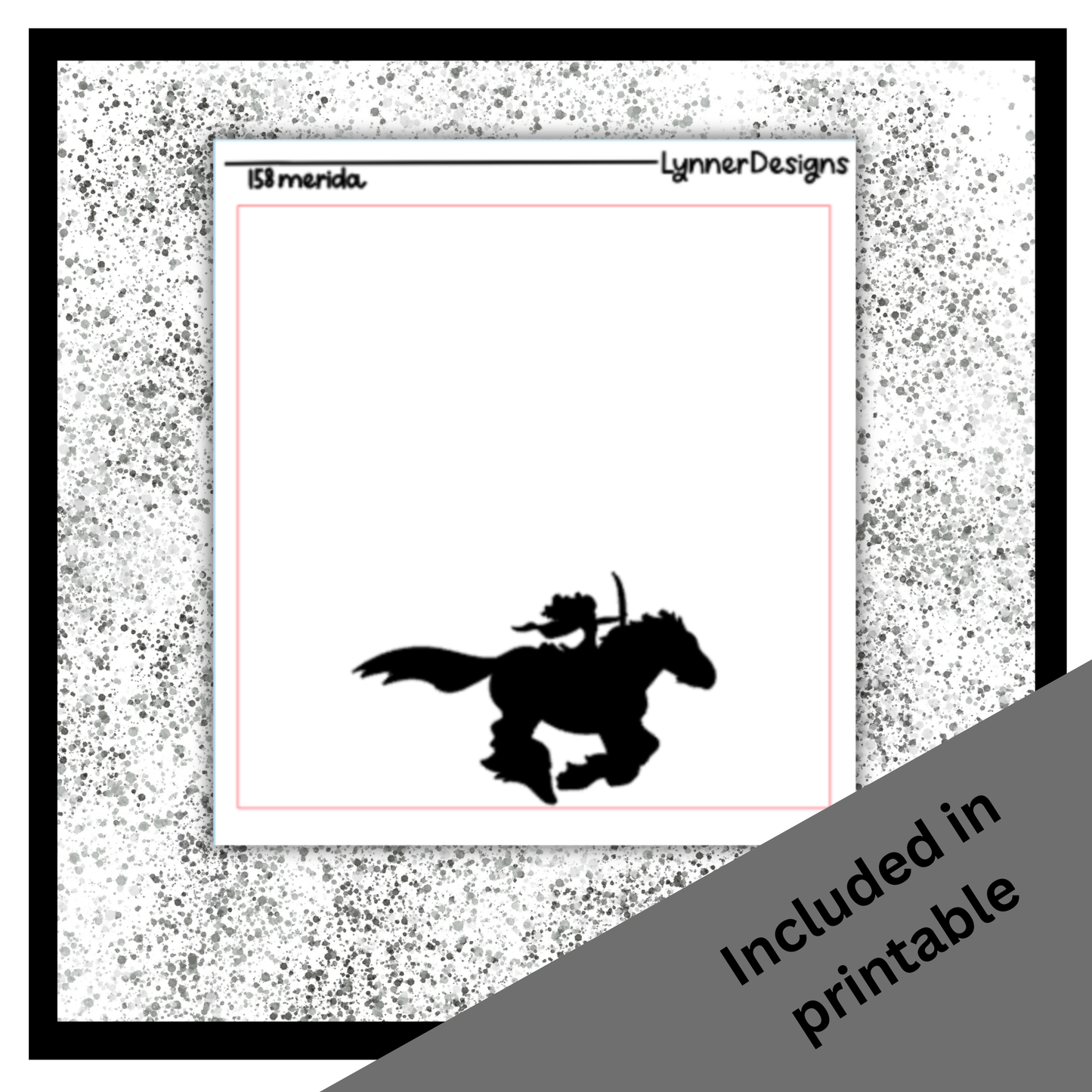 Printable - 158 Merida Foil Pack